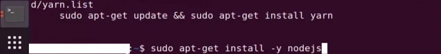 Installing Node.js on Ubuntu.
