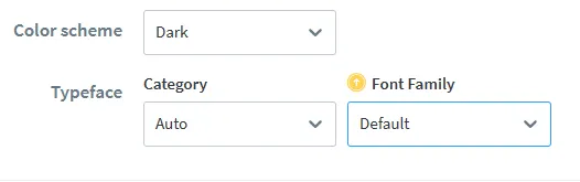 Customize the theme of your Disqus comments.